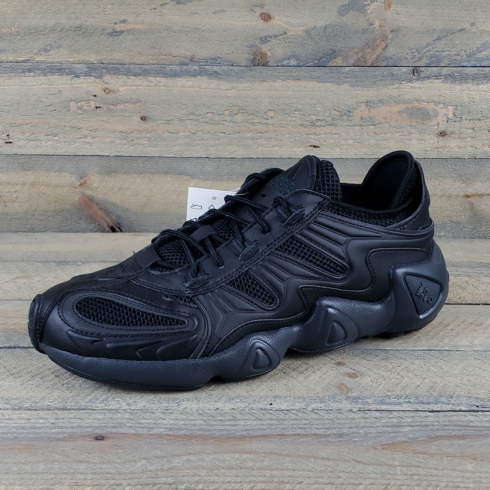 adidas Men's FYW Originals Triple Black Torsion Sneakers - Picture 2 of 9